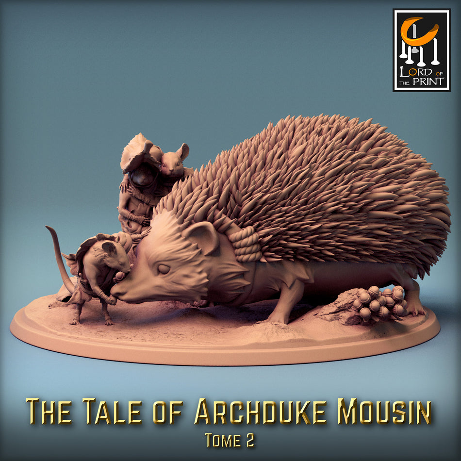 Mouse Hedgehog - Tales of Archduke Mousin II - Rescale Miniatures