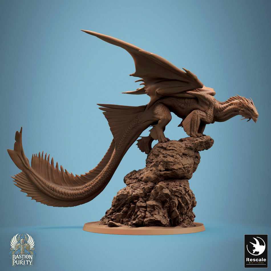 Bronze Dragon Stance - Bastion of Purity I - Rescale Miniatures