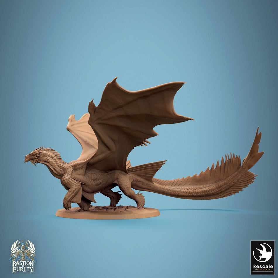 Bronze Dragon Walk - Bastion of Purity I - Rescale Miniatures