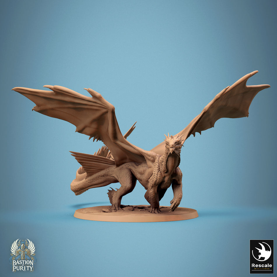 Bronze Dragon Walk - Bastion of Purity I - Rescale Miniatures