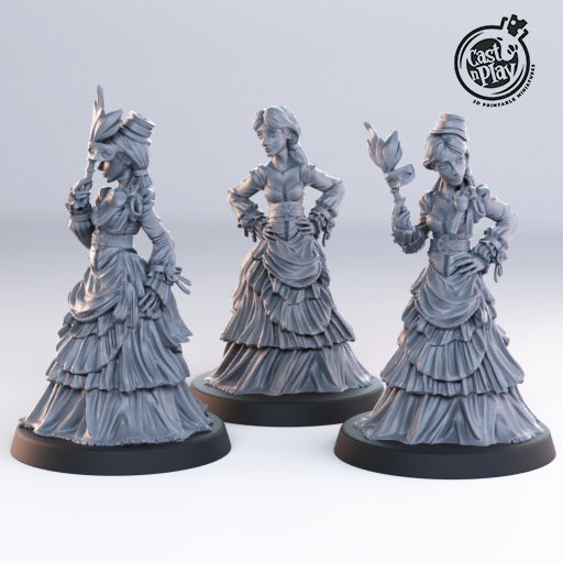 Noble Female - Townsfolk 1 - Cast n Play