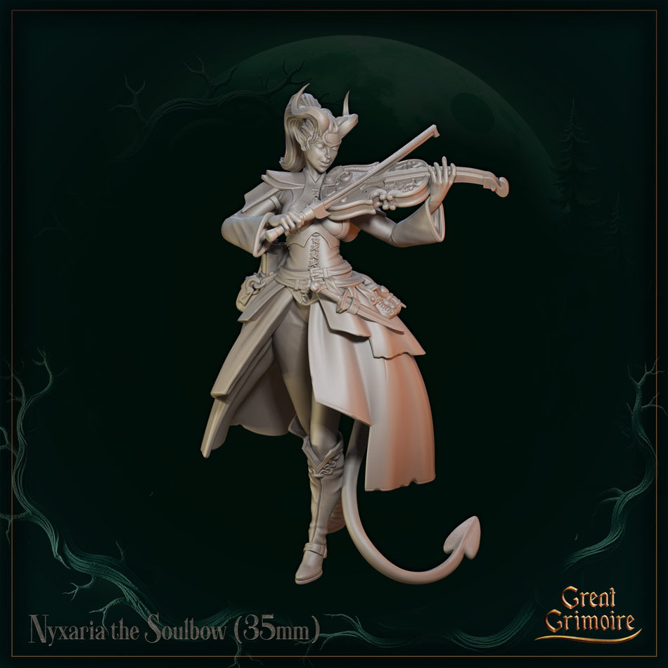 Nyxaria the Soulbow - Song of the Eternal Night - Great Grimoire