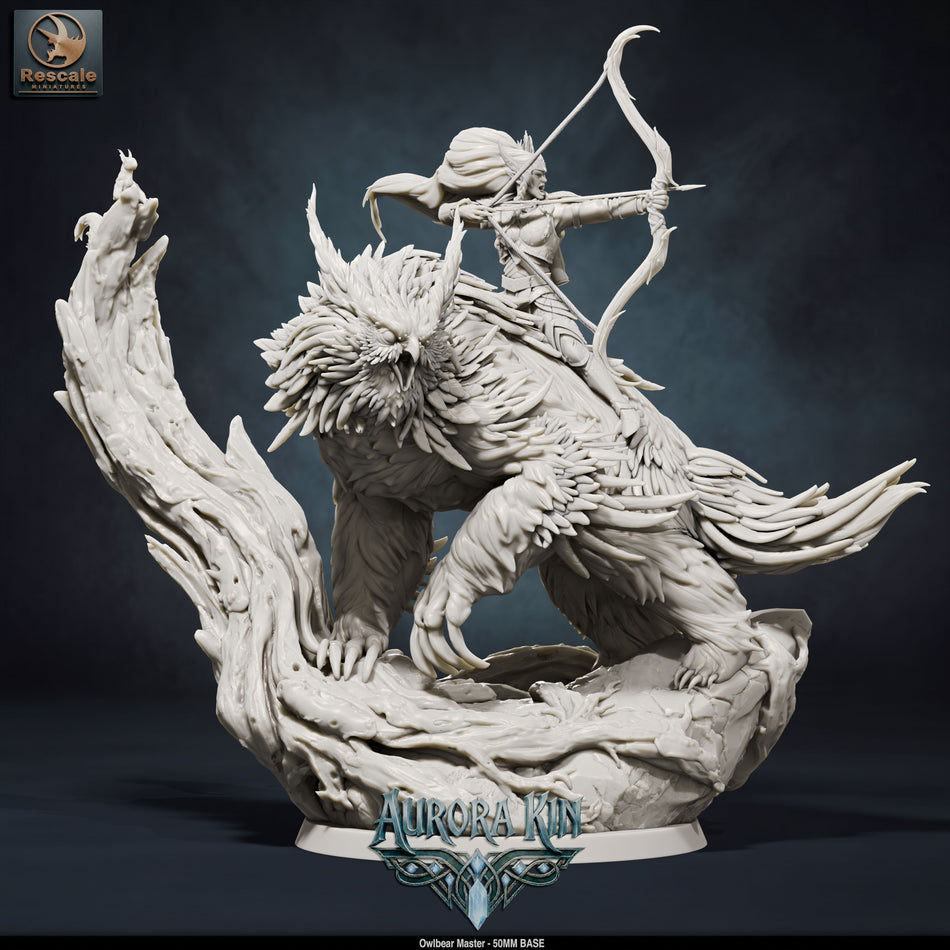 Owlbear Master Miniature - Aurora Kin - RM