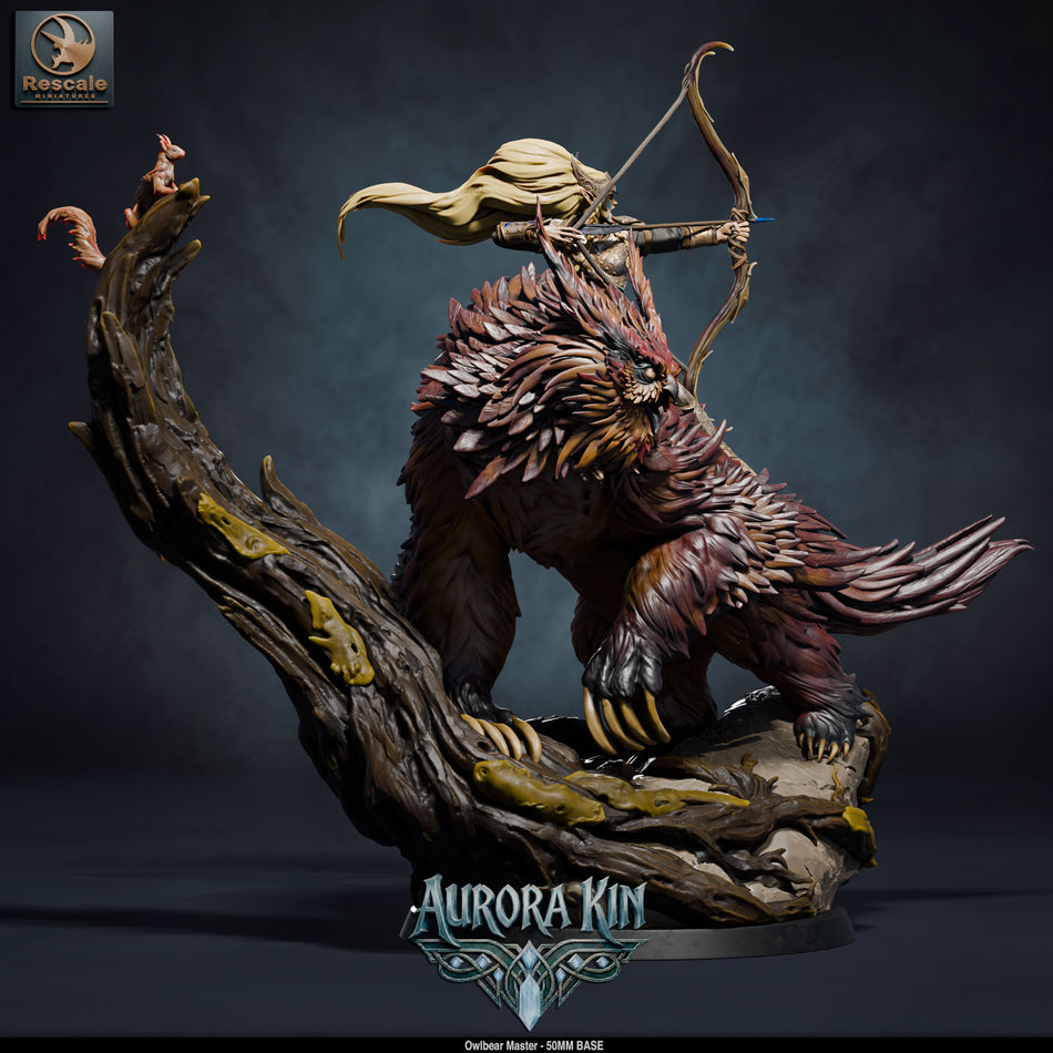 Owlbear Master Miniature - Aurora Kin - RM
