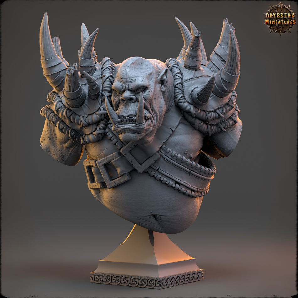 Ogre Bust - Daybreak Miniatures
