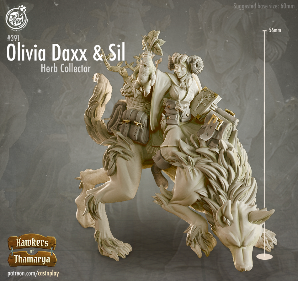 Olivia Daxx & Sil - Hawkers Of Thamarya - Cast n Play