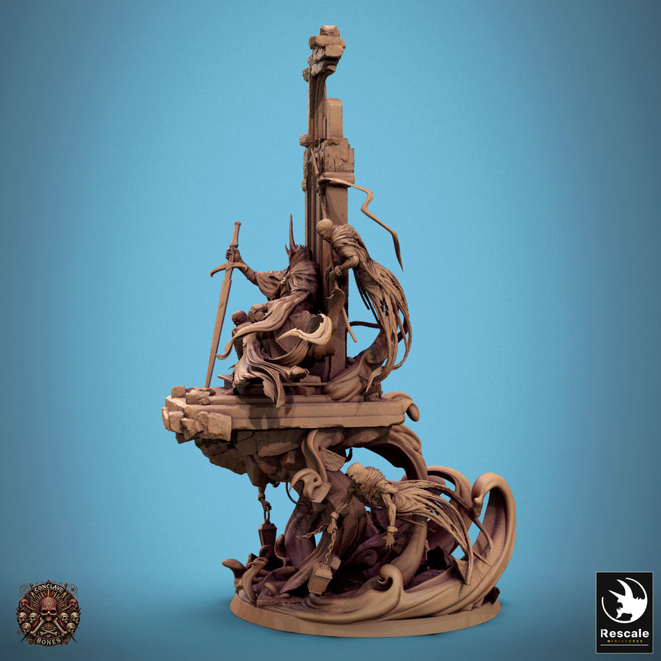 Ombral Sepulchral Lord - Conclave of Bones - Rescale Miniatures