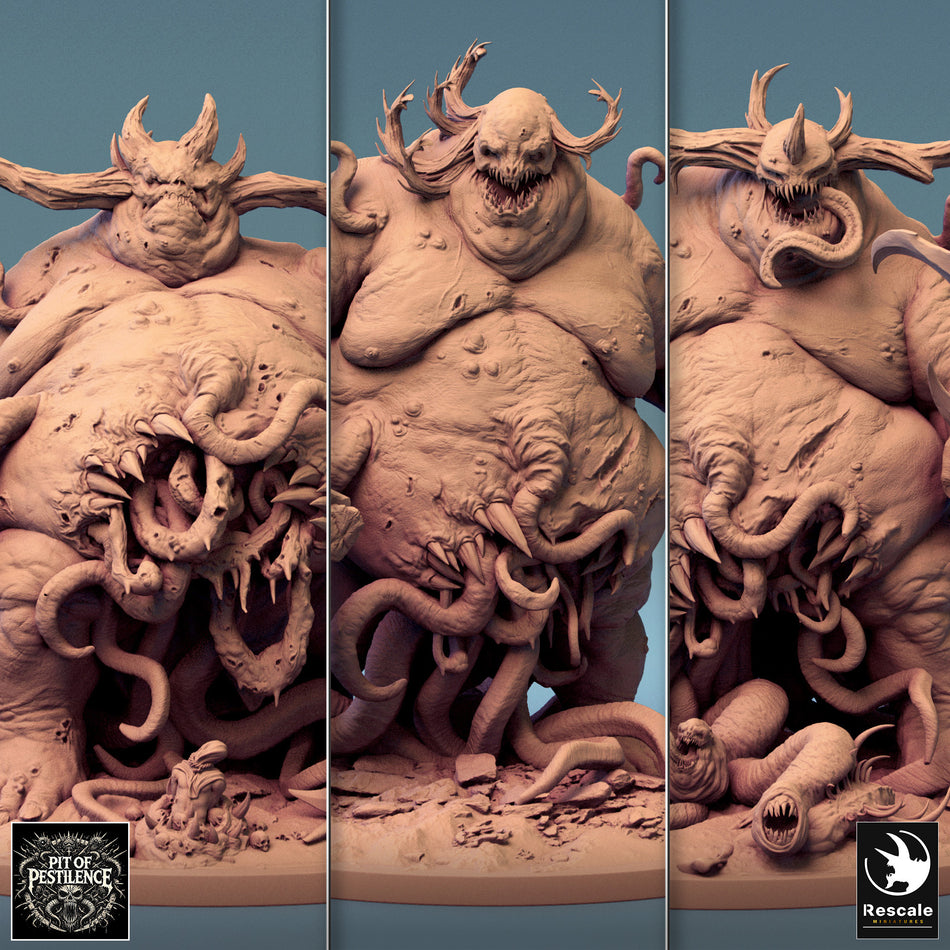 Purulent Demon - Pit of Pestilence I - Rescale Miniatures