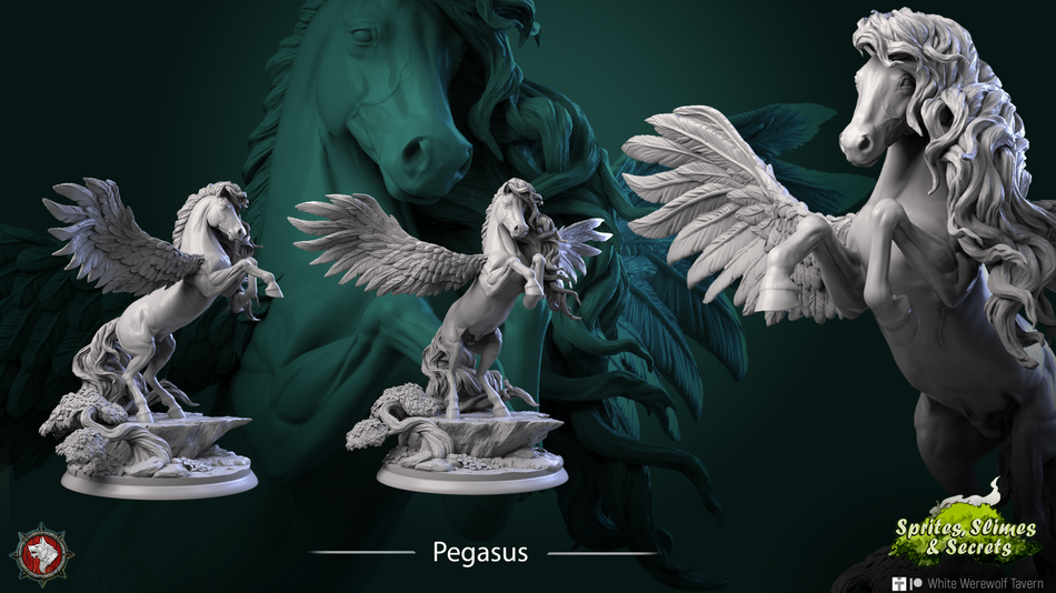 Pegasus - aus der Reihe Sprites Slimes& Secrets von White Werewolf Tavern