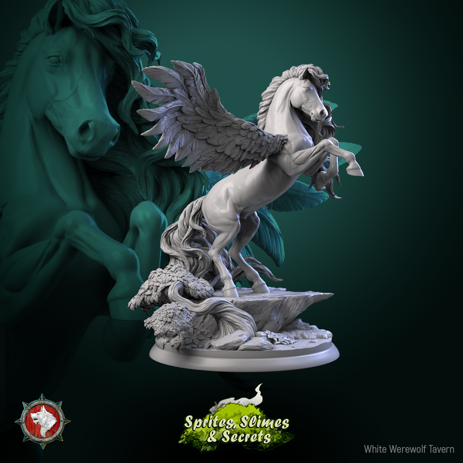Pegasus - aus der Reihe Sprites Slimes& Secrets von White Werewolf Tavern