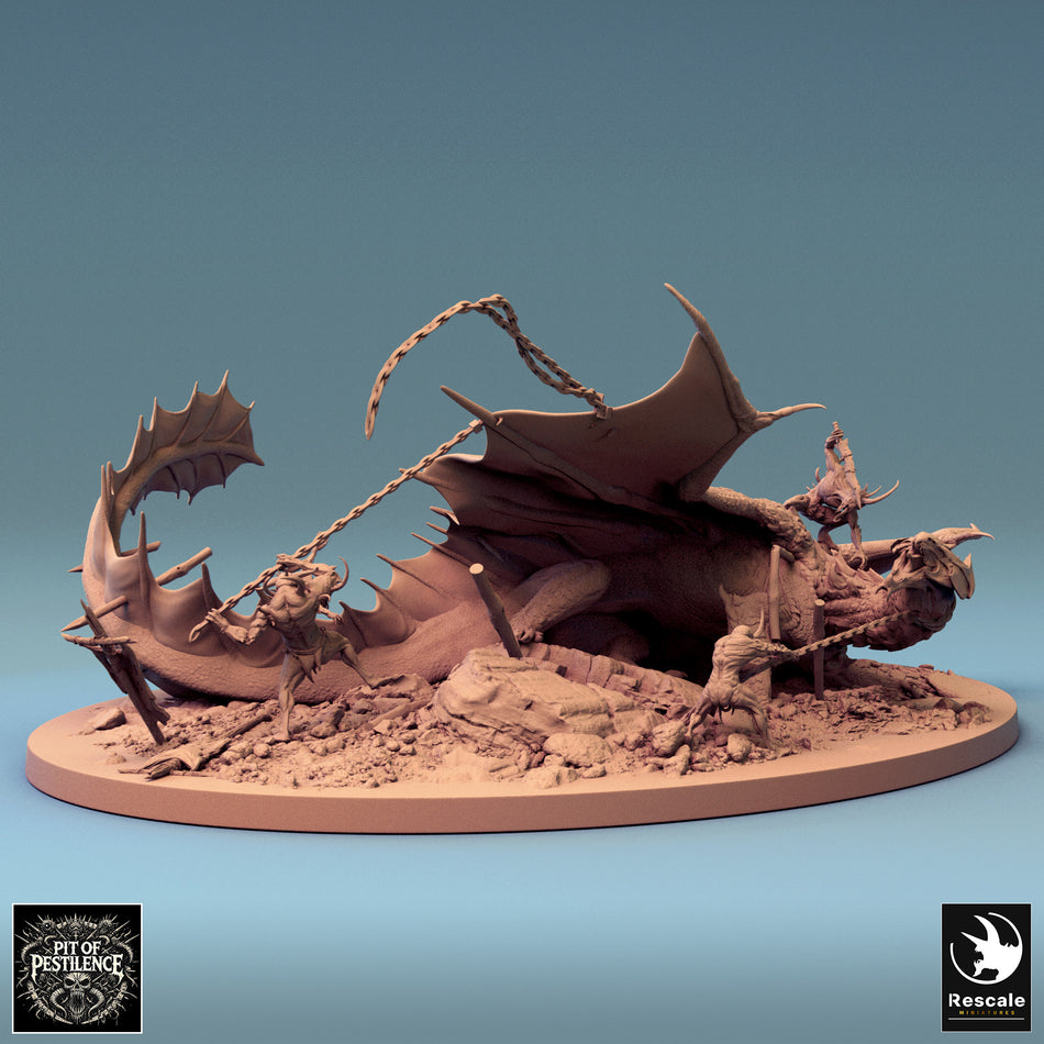 Brass Dragon - Pit Of Pestilence I - Rescale Miniatures