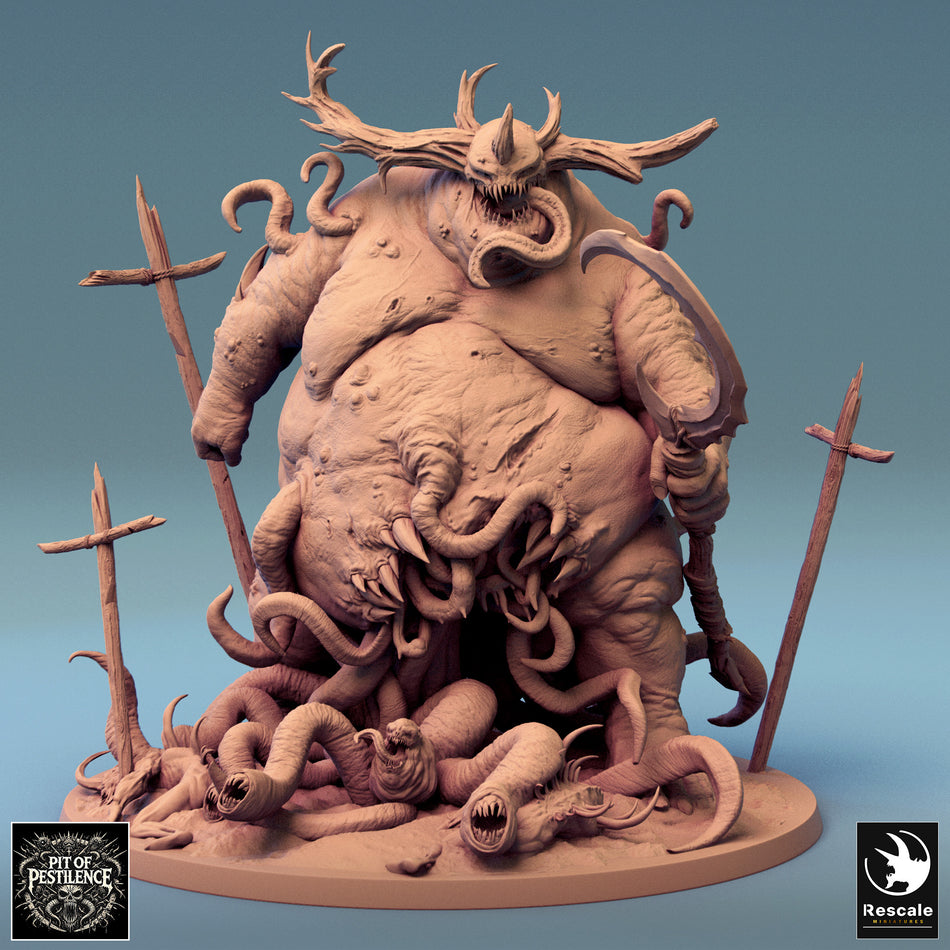 Purulent Demon - Pit of Pestilence I - Rescale Miniatures
