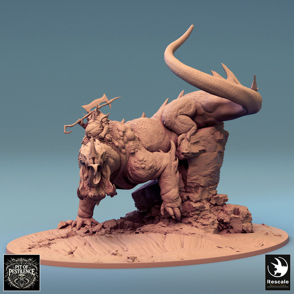 Sludgeborn Drake - Pit of Pestilence I - Rescale Miniatures
