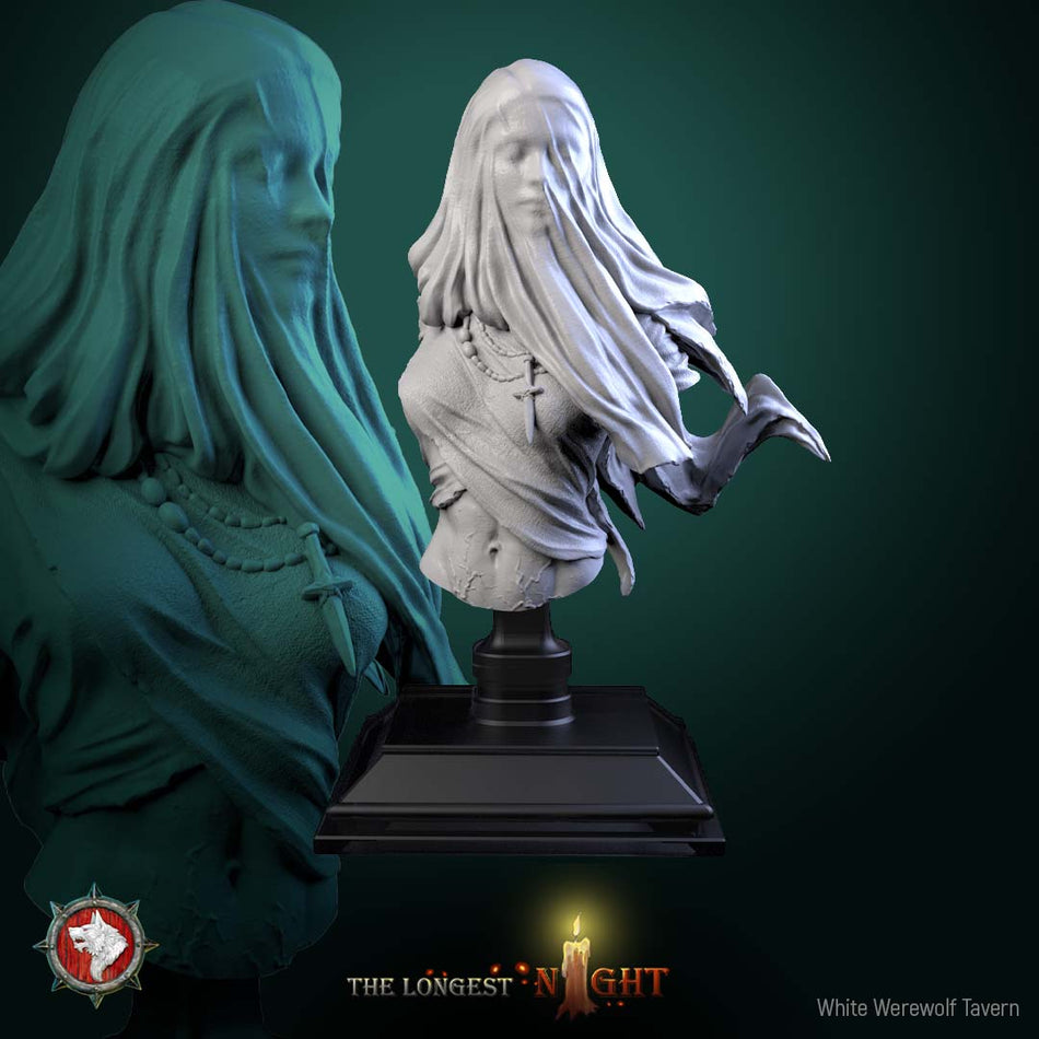 Plague Maiden Bust - The Longest Night - WWT