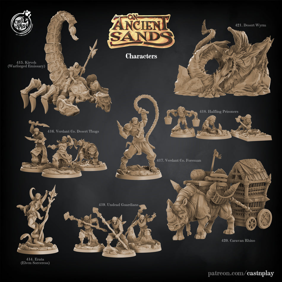 Verdant Co. Foreman - On Ancient Sands - Cast n Play