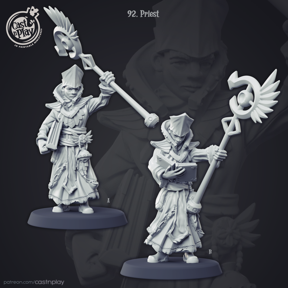 Priest - Townsfolk 1 - Cast n Play