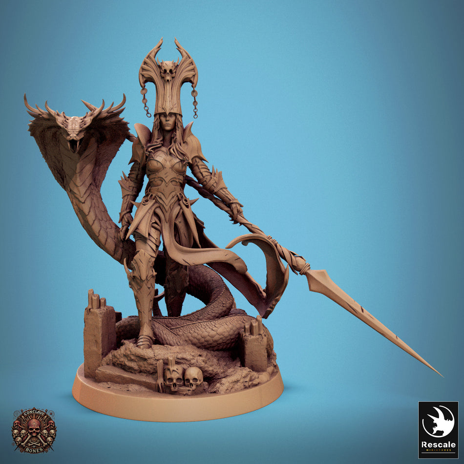 Queen Snake - Conclave of Bones - Rescale Miniatures