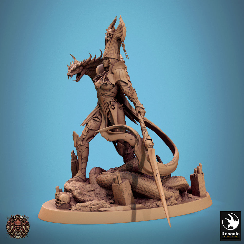 Queen Snake - Conclave of Bones - Rescale Miniatures