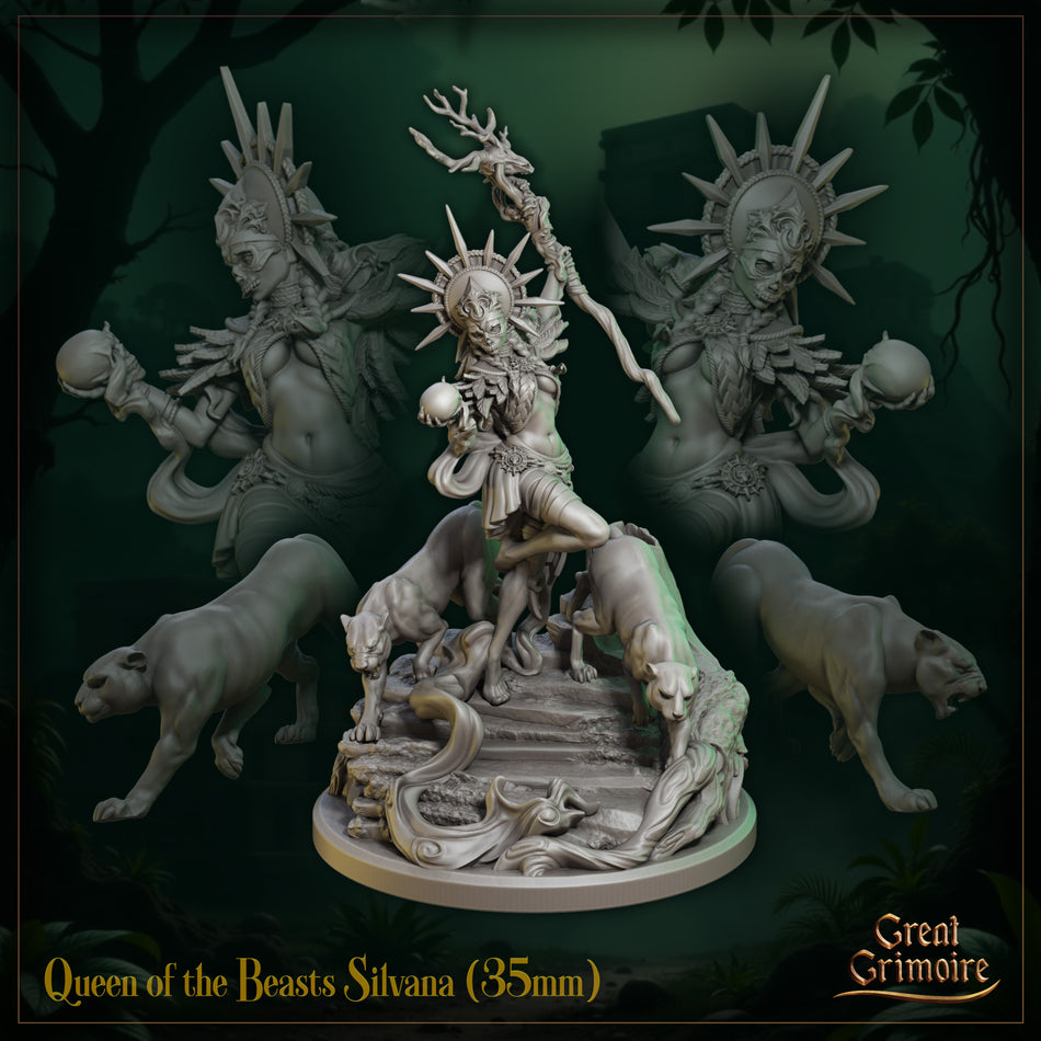 Queen of the Beasts Silvana - The Last Roar of the Beast - Great Grimoire