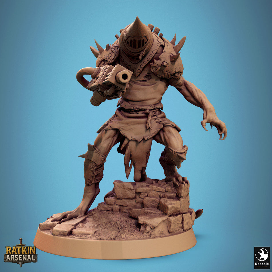 Ratfolk Mutilated Mask - Ratkin Arsenal - Rescale Miniatures