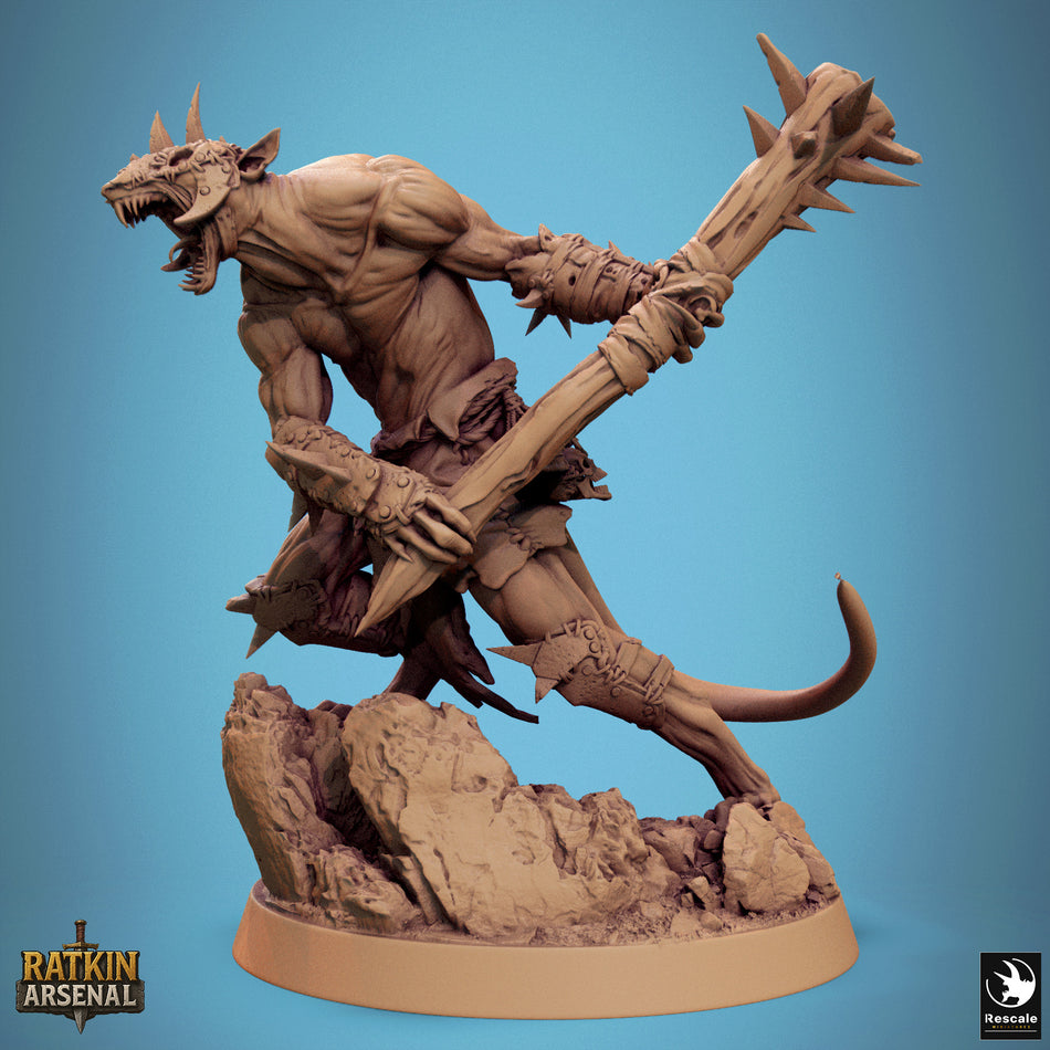 Ratfolk Soldier - Ratkin Arsenal - Rescale Miniatures