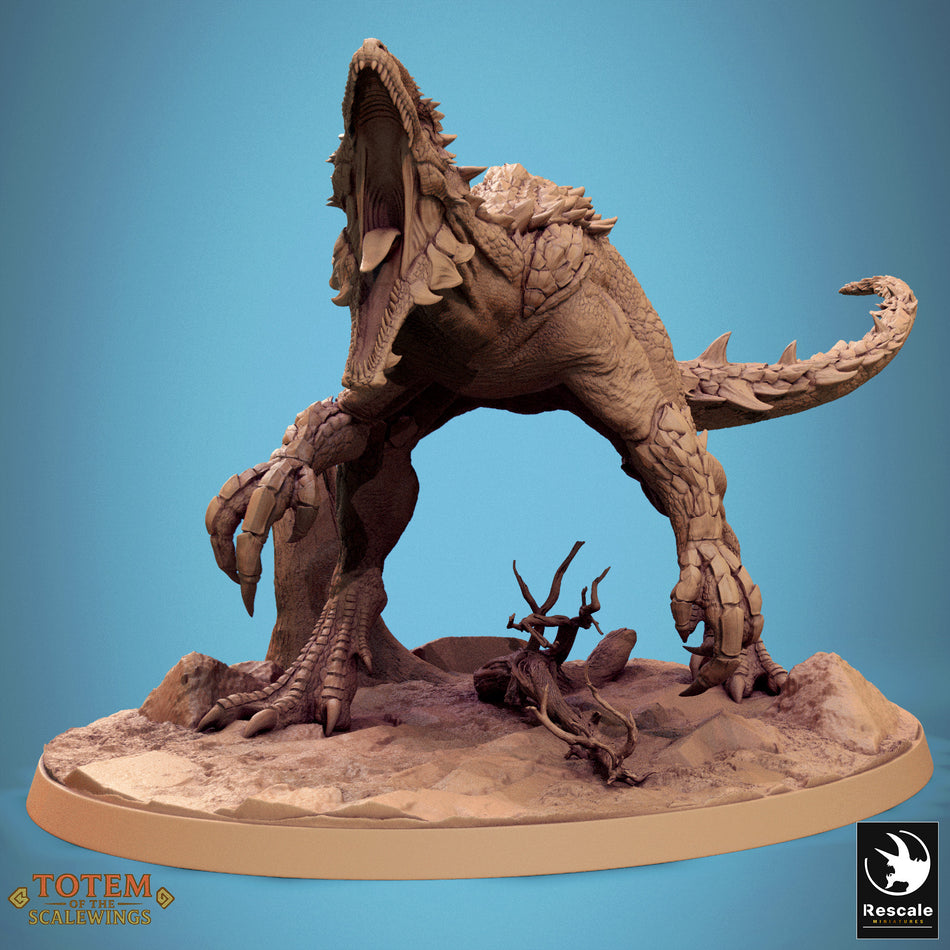 Razoraptor - aus der Reihe Totem of the Scalewings von Rescale Miniatures