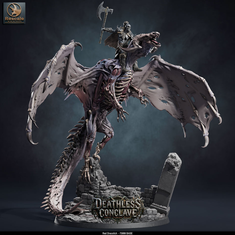 Red Dracolich Fly - Deathless Conclave - RM