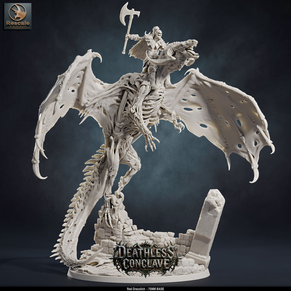 Red Dracolich Fly - Deathless Conclave - RM
