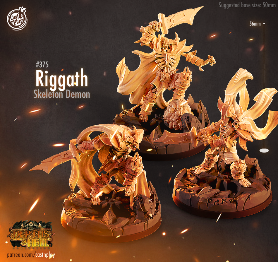 Riggath - Depths of Hell - Cast n Play
