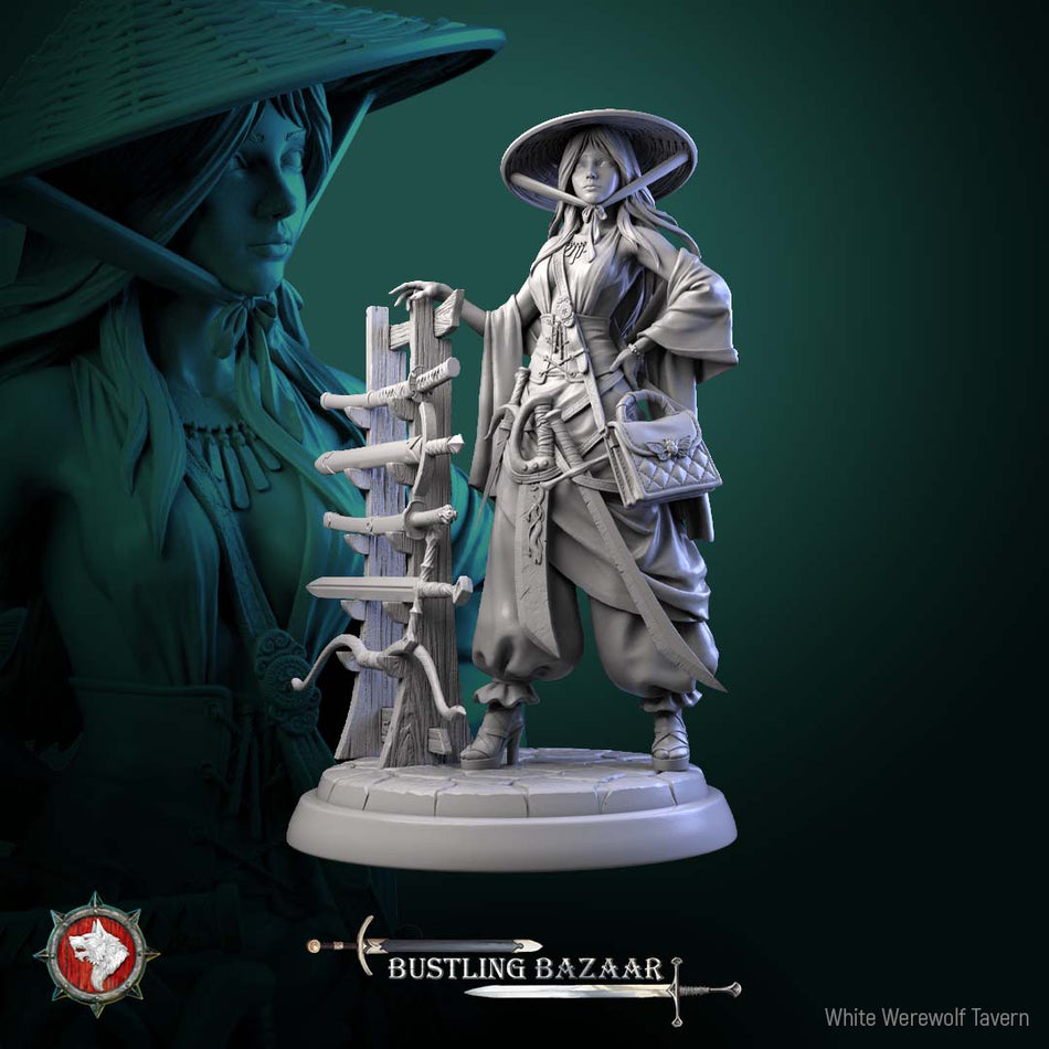 Rika Sharpwind - aus der Reihe Bustling Bazaar von White Werewolf Tavern