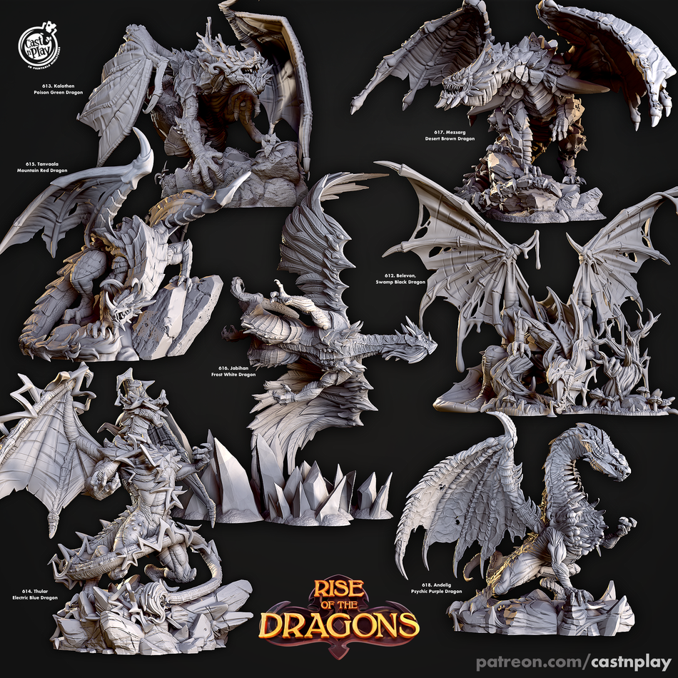 Kalothen, Poison Green Dragon - Rise of the Dragons - CP
