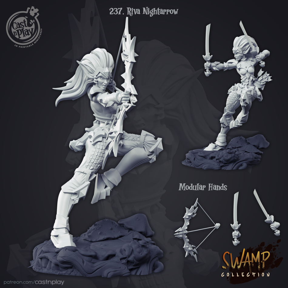 Riva Nightarrow - Swamp - Cast n Play