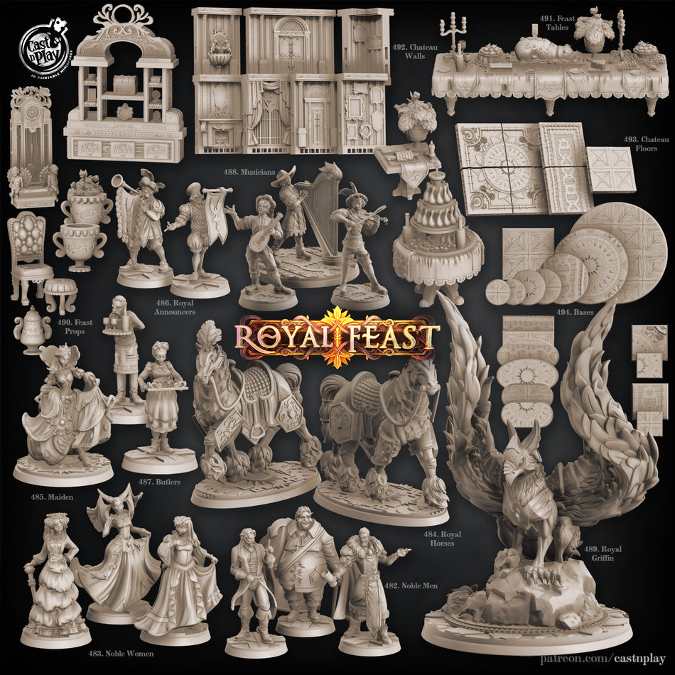 Royal Maiden - Royal Feast - Cast n Play