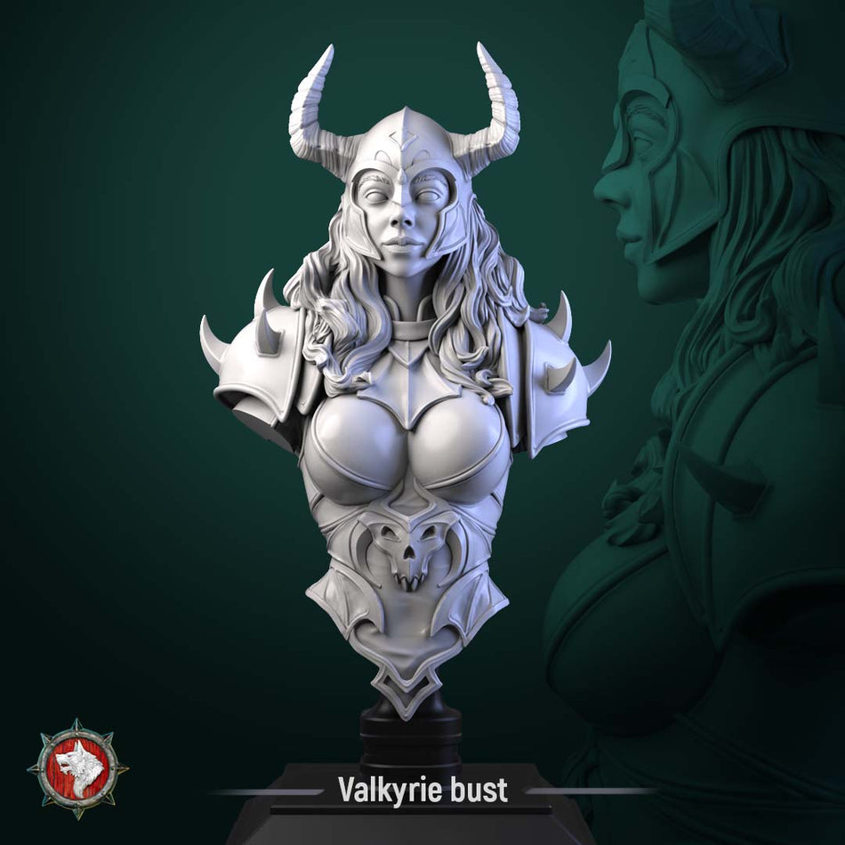 Valkyrie Bust - White Werewolf Tavern