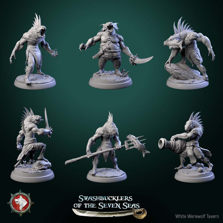 Scaled Gunners - Swashbucklers of the Seven Seas - WWT