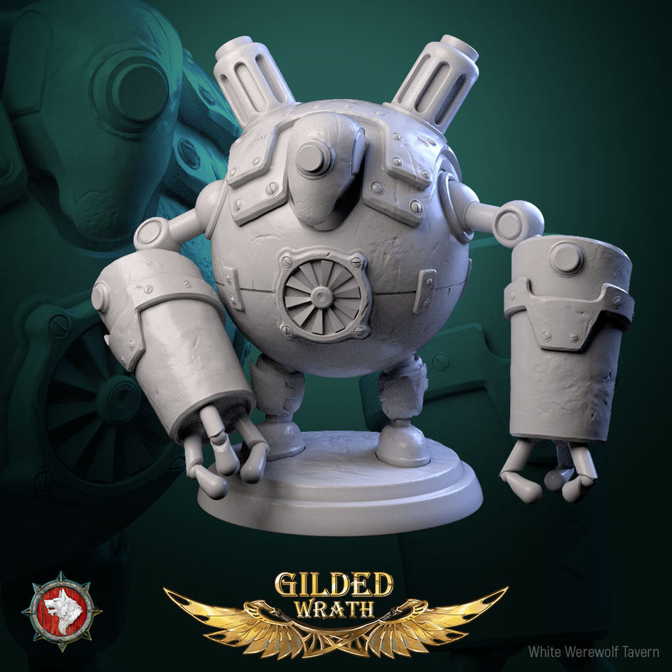 Scrap Bot -  Gilded Wrath - White Werewolf Tavern