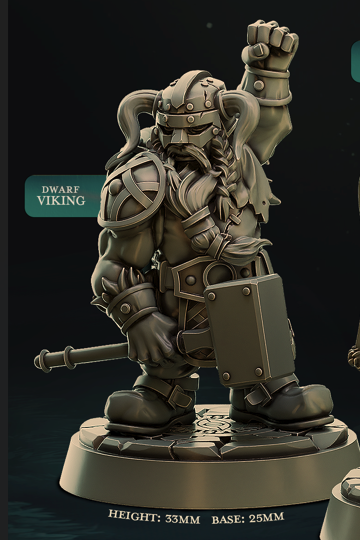 Barbarian Viking Warriors - Northwind Vikings - Cast n Play