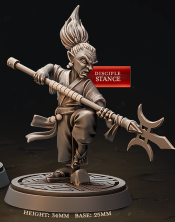Acolyte Monks - Eternal Monks - Cast n Play