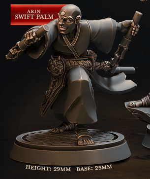 Fighting Monks - Eternal Monks - Cast n Play