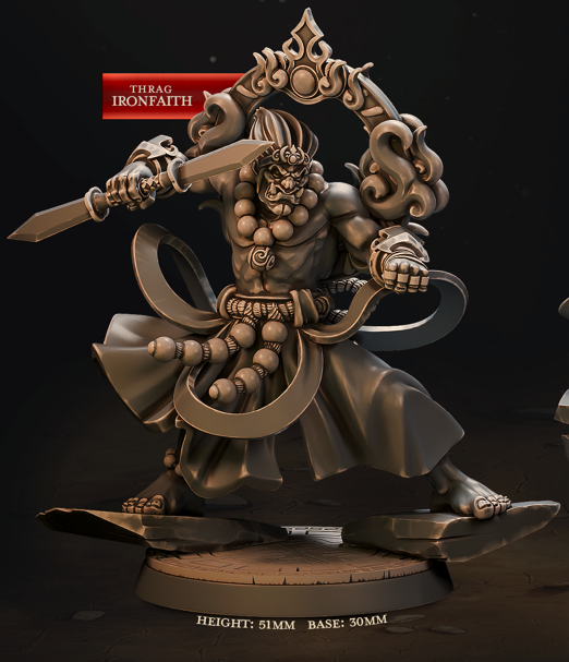 Ork Monks - Eternal Monks - Cast n Play