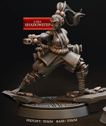 Shadow Monks - Eternal Monks - Cast n Play
