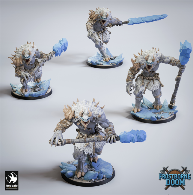 Shard Fang- aus der Reihe Frostborne Doom von Rescale Miniatures
