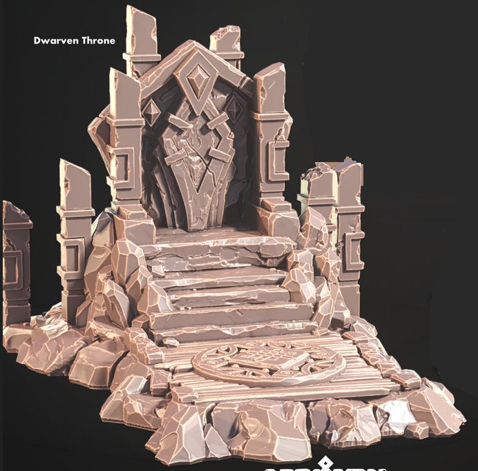 Mountain Throne Sovereign - Dwarven Legacy - Cast n Play