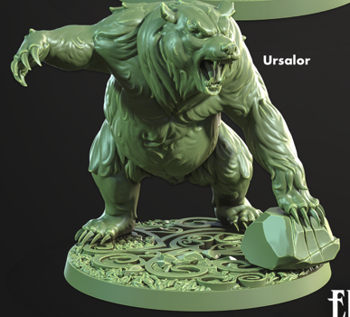 Ursalor, The Mystwood Protector - Elvenwood Grove - Cast n Play