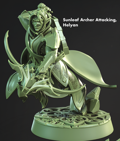 Sunleaf Elven Archers - Elvenwood Grove - Cast n Play