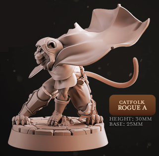 Catfolk Rogues - Catfolk Heroes - Cast n Play