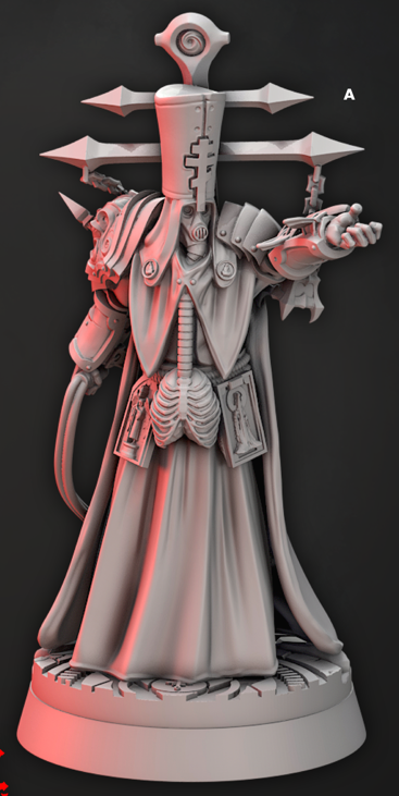 Archbishop Belphegor Cleanser - Church Wrath - Cast n Play