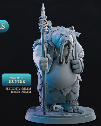 Walrus Hunters - The Icebound - Cast n Play