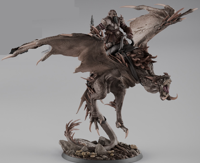 Wyvern Untamed - Rite of the Untamed - Rescale Miniatures