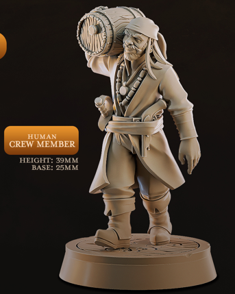 Crew Member - Pirates of the Shattered Sea - Cast n Play